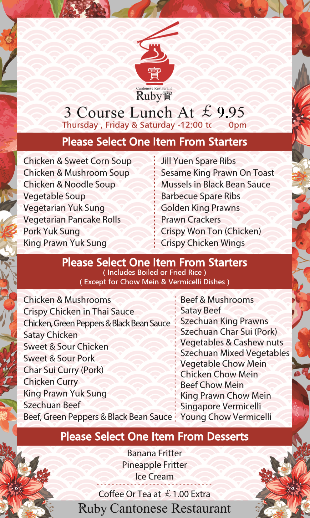 Ruby Chinese Restaurant